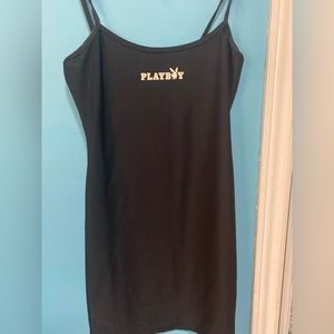 Black mini Playboy dress